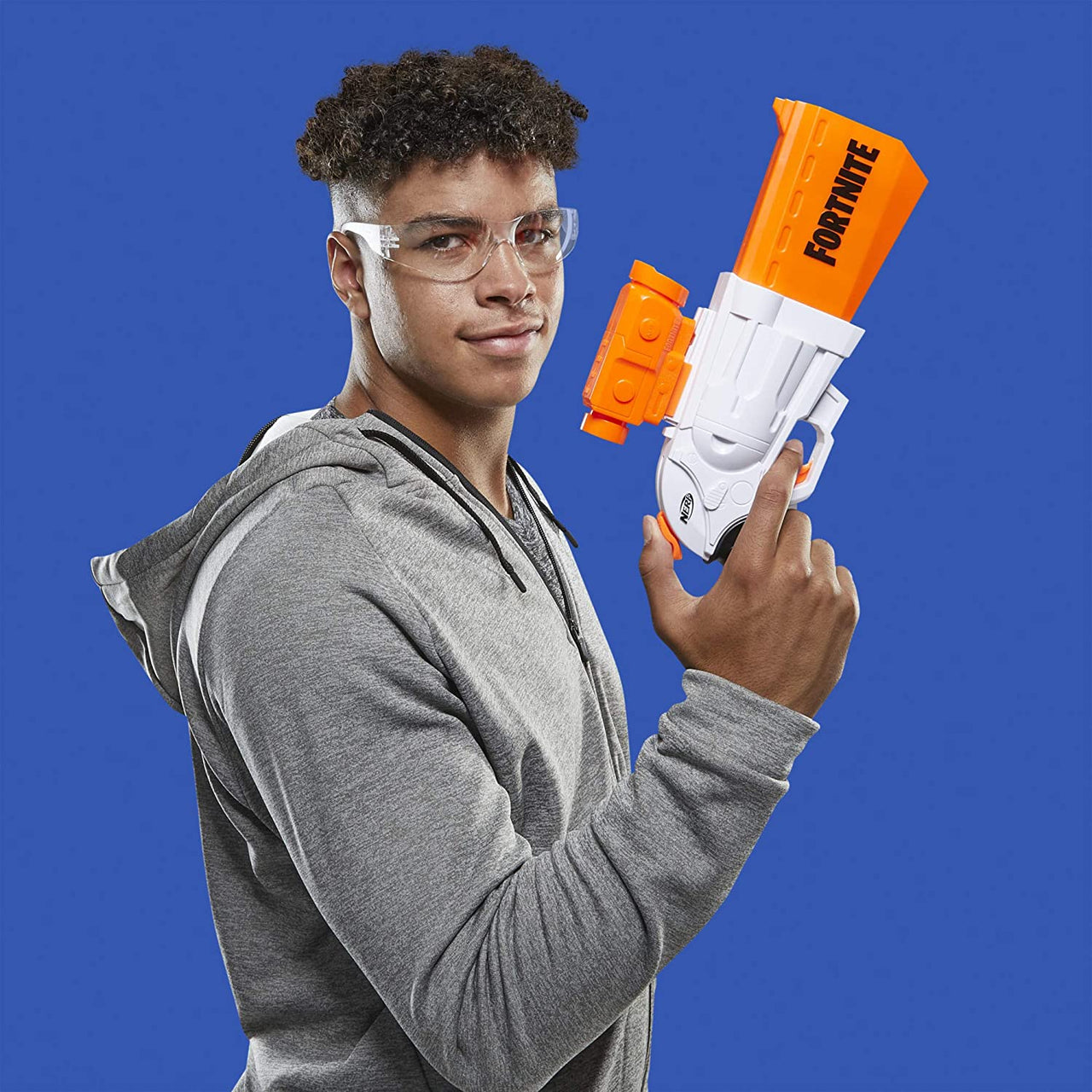 NERF Fortnite SR - Blaster de Acción Martillo con Dardos