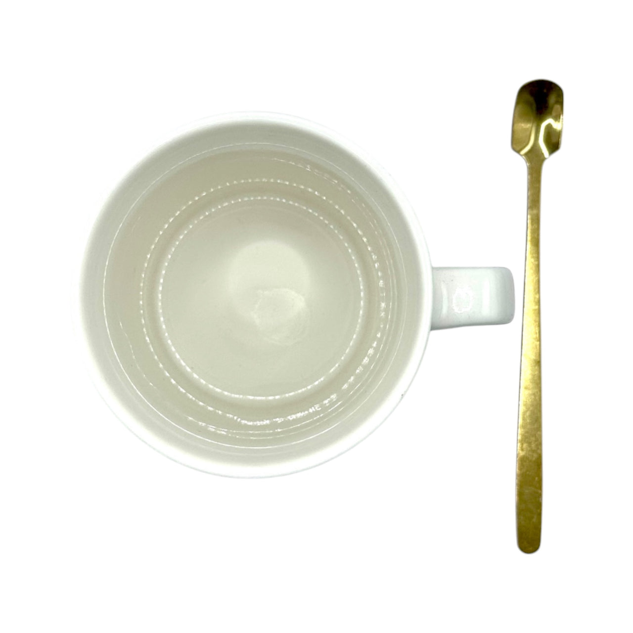 Taza de cerámica de Hello Kitty con tapa y cuchara