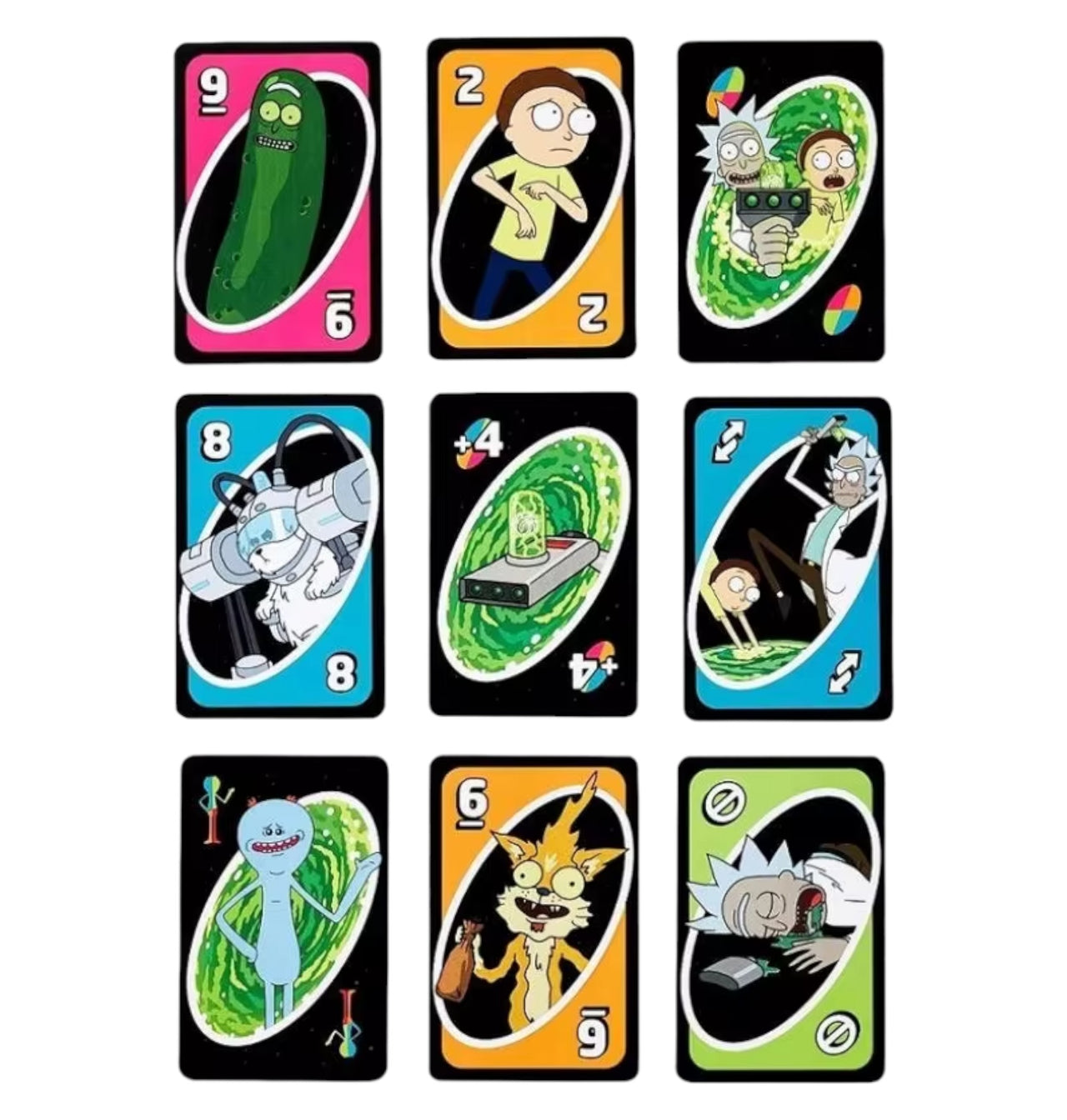 UNO Rick y Morty - Juego de Cartas Interdimensional