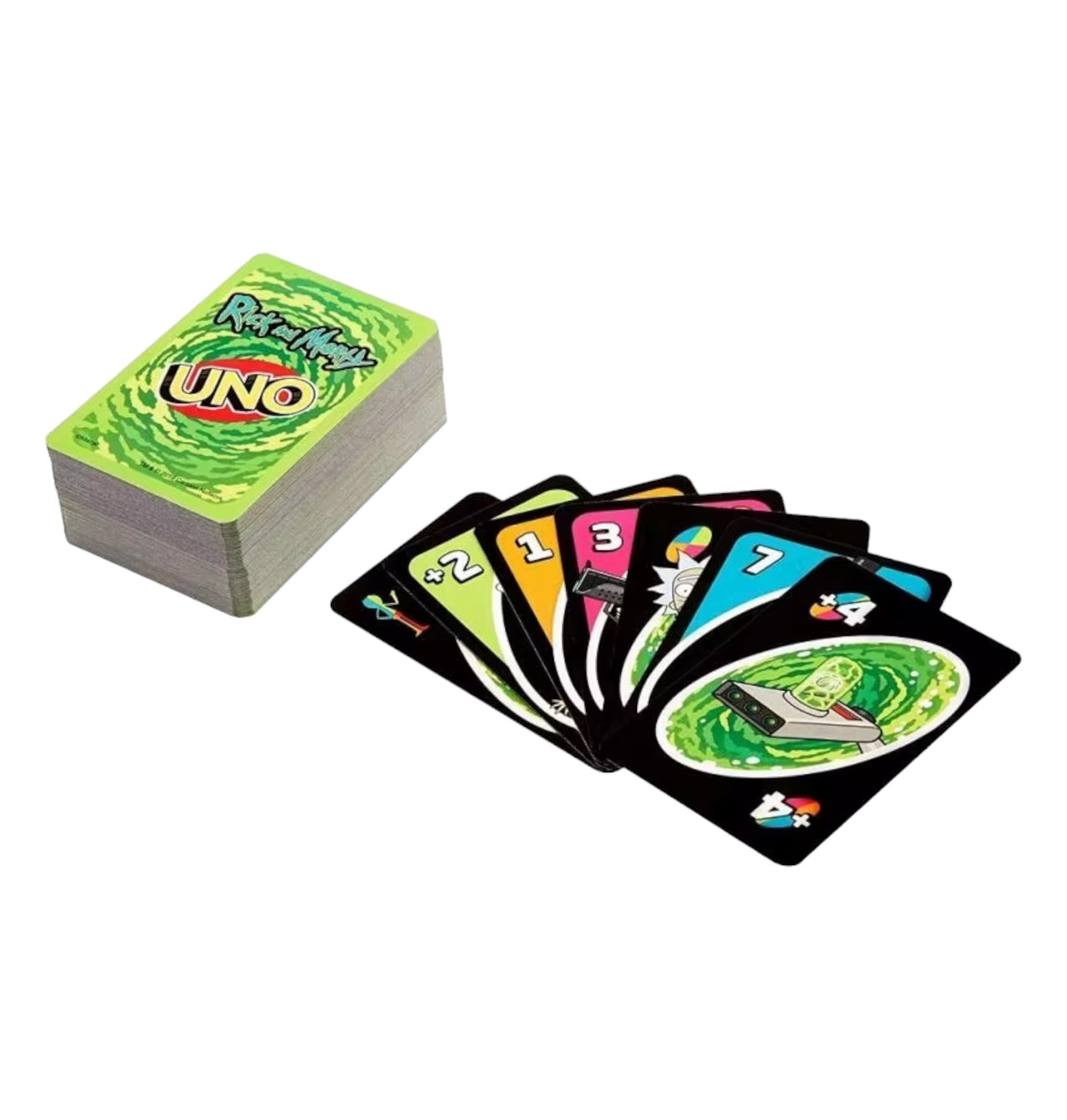 UNO Rick y Morty - Juego de Cartas Interdimensional